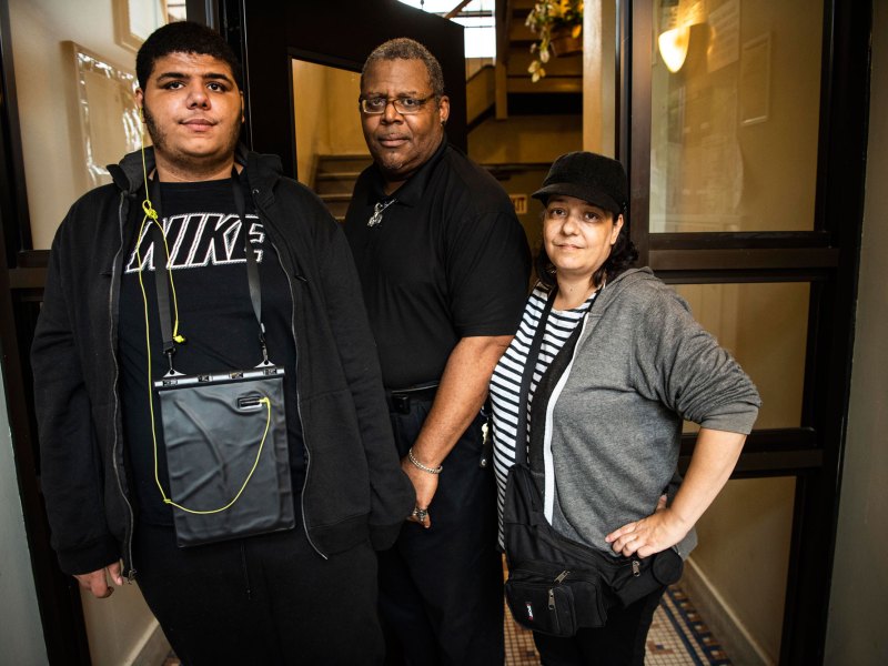 The Hankinses with their son David. A family court judge rejected the New York City Department of Education’s allegation that the couple had neglected their child by keeping him out of school and having “unrealistic expectations” for his education.